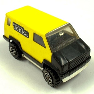 Tonka Mites Jeep Van Bus Yellow 1978 Vintage Toy Car Diecast