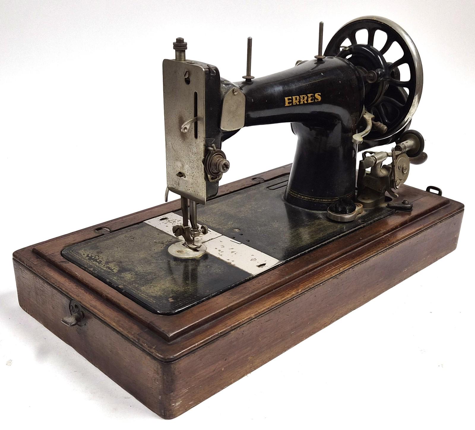 Jouet Machine à Coudre Miniature Ancienne – Métal – Pour Poupée – SMJ Déposé