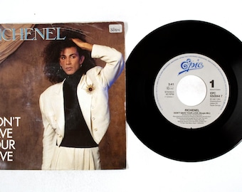 Richenel - Don't Save Your Love - 7 "Vinyl - 1987 - NM