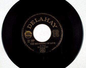 Dean & Marc – The Beginning Of Love / Cry – 7" Vinyl – VG