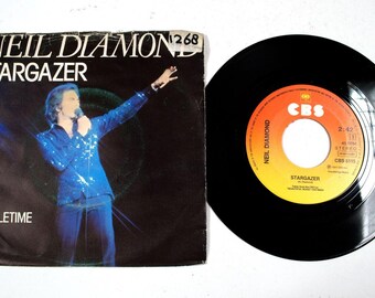 Neil Diamond – Stargazer / Dschungelzeit – 7 "Vinyl – 1977 – VG+