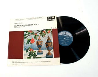 Beethoven – Klavierkonzert Nr. 5 – Cor De Groot – 12" Vinyl Record – Fontana – NM