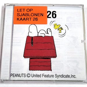 Brother Stickmuster Karte No 26 Peanuts Syndikat Inc