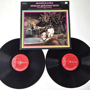 Mario Lanza – Opera’s Greatest Hits – 12" Vinyl LP – VG