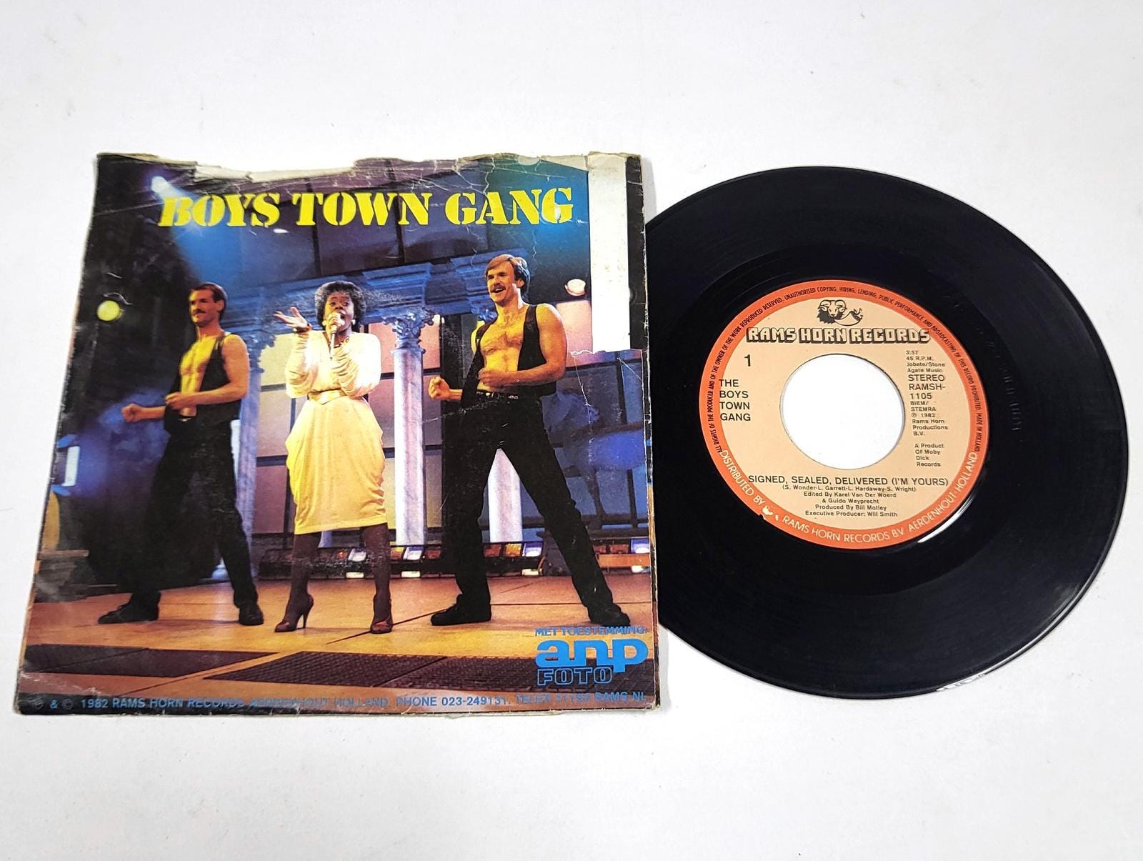 Boys Town Gang – Signed, Sealed, Delivered (i'm Yours) – 7