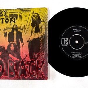Crabby Appleton – Go Back / Try 7" Vinyl VG+/VG