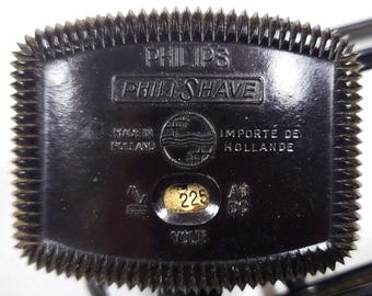 Vintage 1941 WW2 Philips 7736 Philishave 6 Bakelite Electric Razor