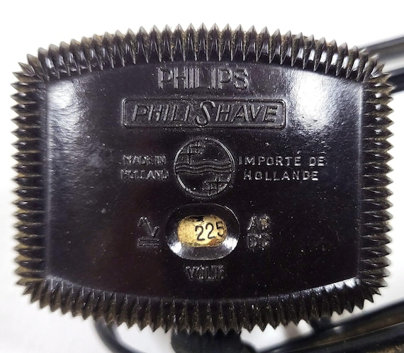 Vintage 1941 WW2 Philips 7736 Philishave 6 Bakelite Electric Razor