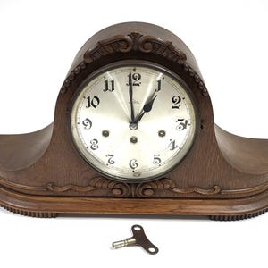 Vintage Selva Manteluhr Napoleon Head Works