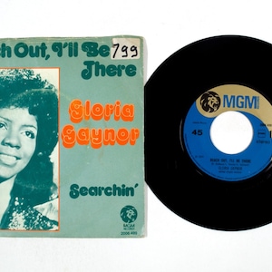 Gloria Gaynor – Reach Out, I'll Be There / Searchin' 7" Vinyl NM/VG
