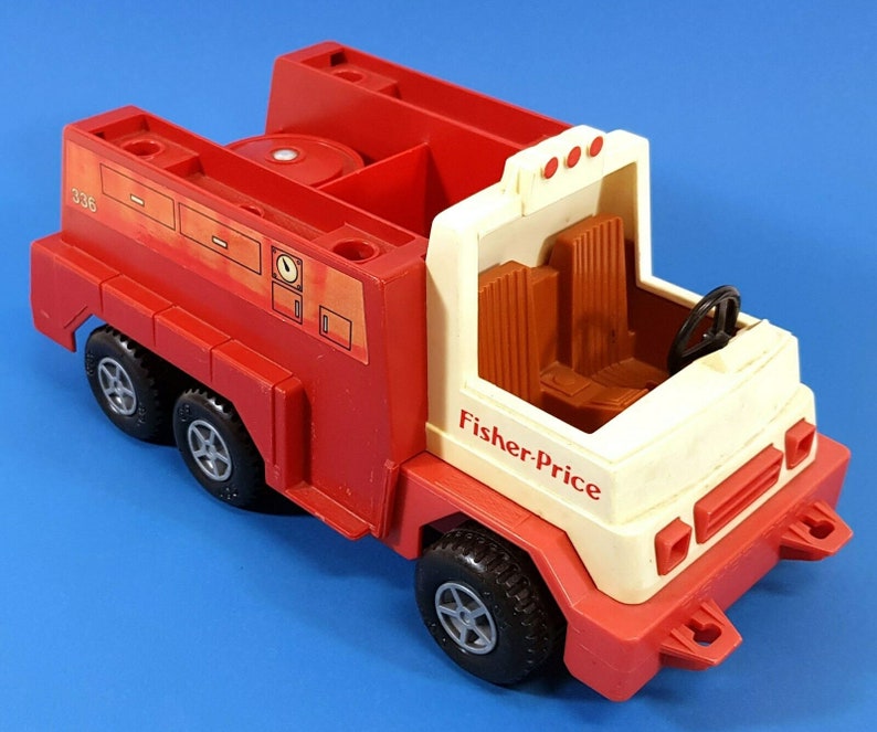 vintage fisher price fire engine