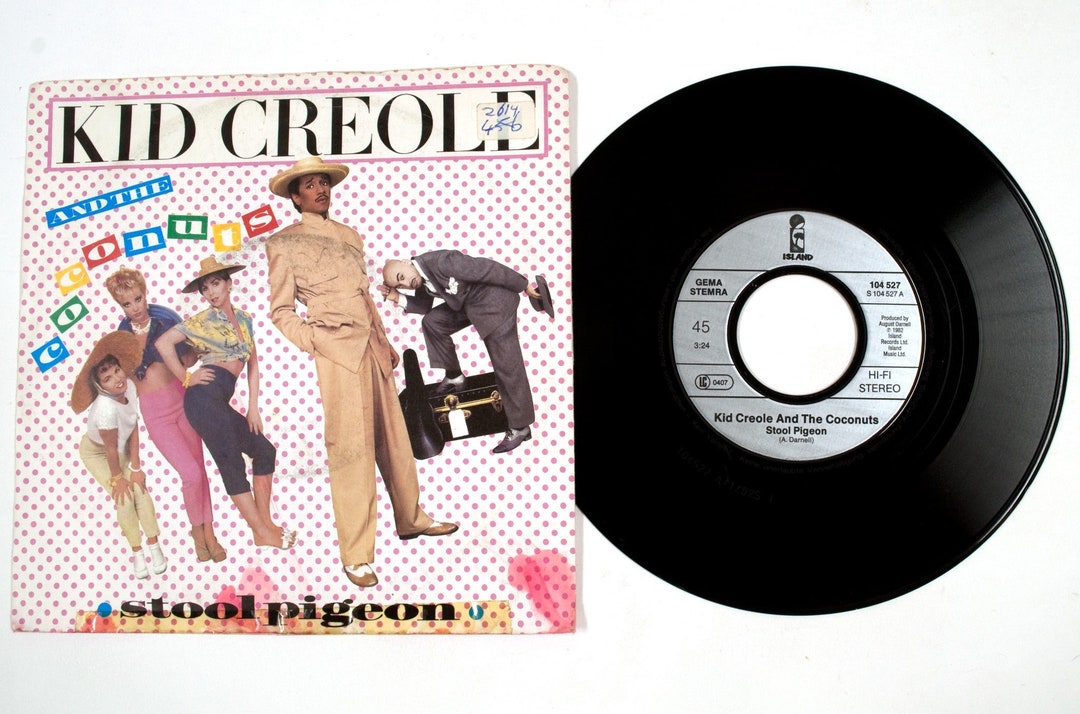 Kid Creole and the Coconuts Stool Pigeon 7 Vinyl NM/VG Etsy