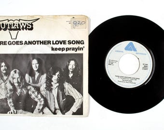 Outlaws – There Goes Another Love Song / Stay With Me – Vinilo de 7" – 1975 – NM