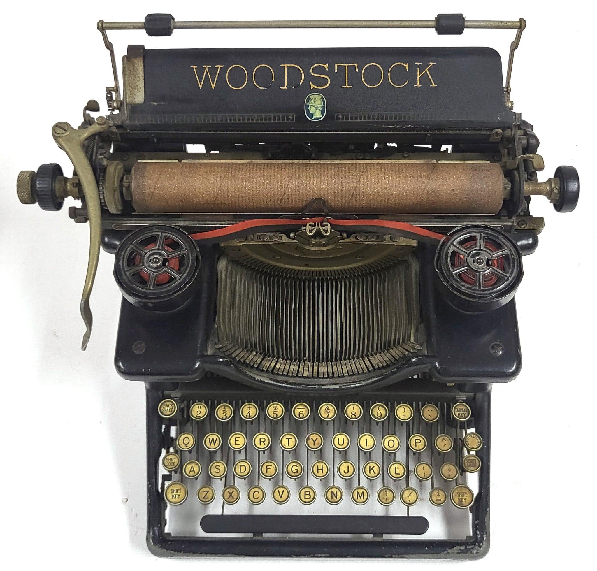ヴィンテージ アンティーク 1931 ウッドストック 5N タイプライター