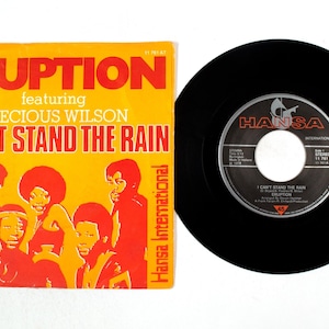 Eruption Featuring Precious Wilson – I Can't Stand The Rain 7" Vinyl NM/VG