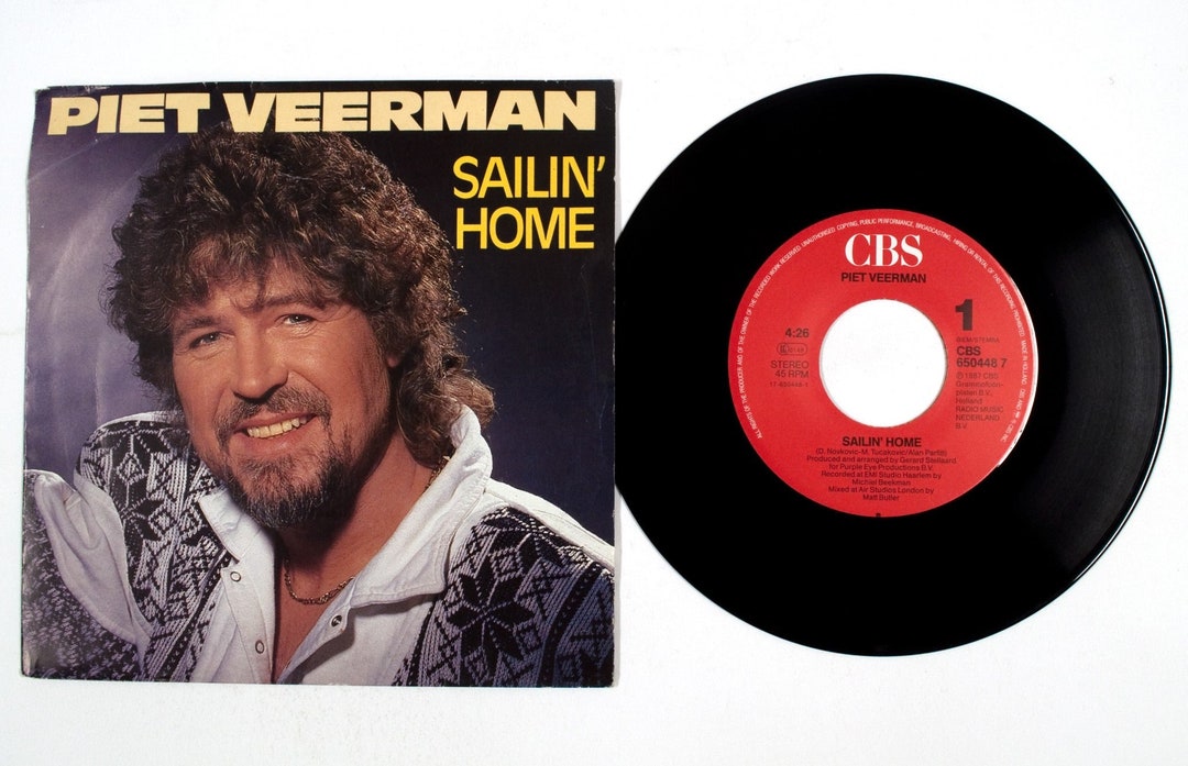 Piet Veerman Sailin' Home / the Town Where You Was Born Etsy