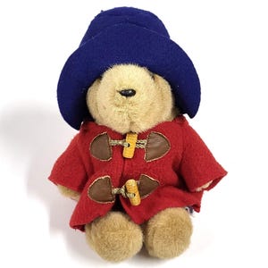 Vintage Eden Toys Paddington Bear 9.5" Plush Soft Toy