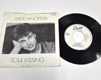 David Knopfler – Soul Kissing / Come To Me – 7" Vinyl – 1983 – VG+