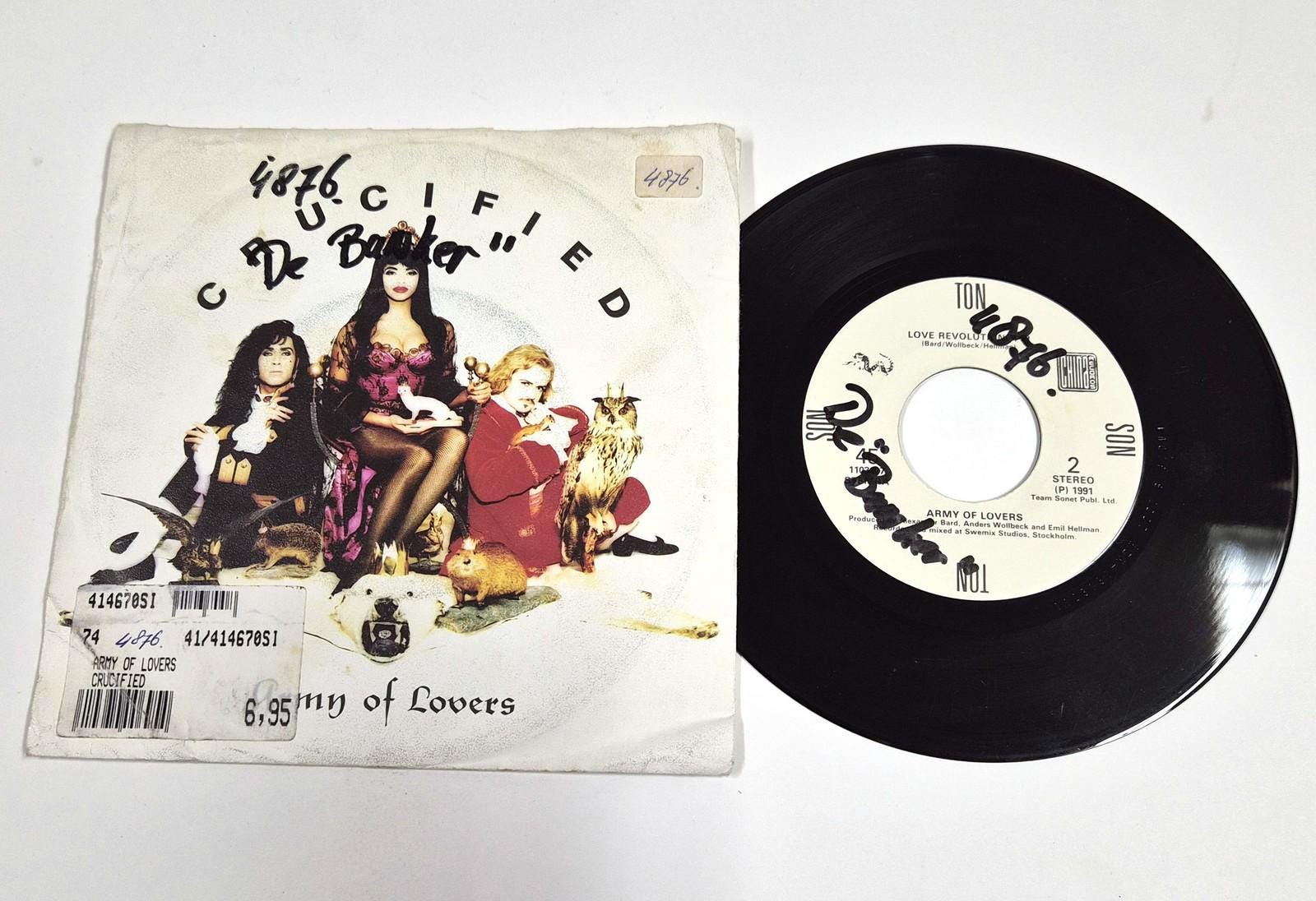 Army of Lovers – Crucified / Love Revolution – 7