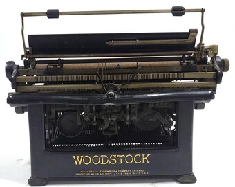 ヴィンテージ アンティーク 1931 ウッドストック 5N タイプライター