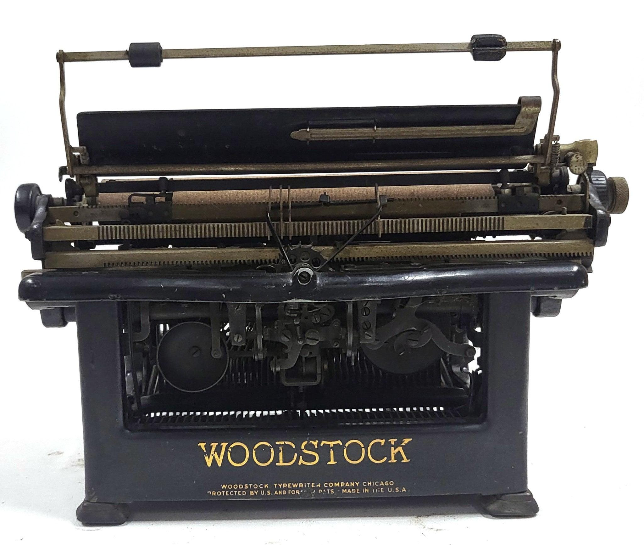 ヴィンテージ アンティーク 1931 ウッドストック 5N タイプライター