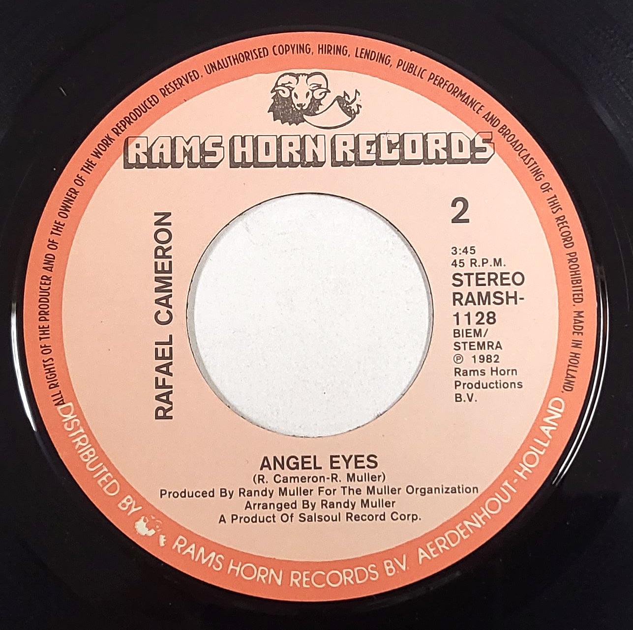 ラファエル・キャメロン ビニールレコード – Desires / Angel Eyes – 7