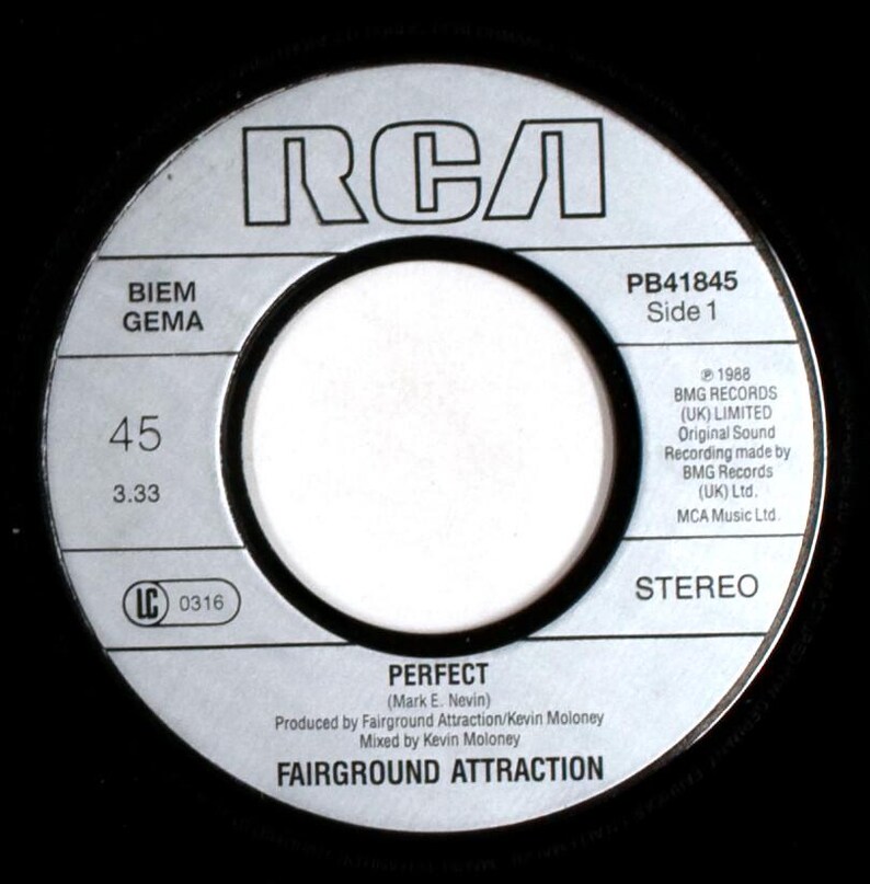 Fairground Attraction – Perfect / Mythology – 7