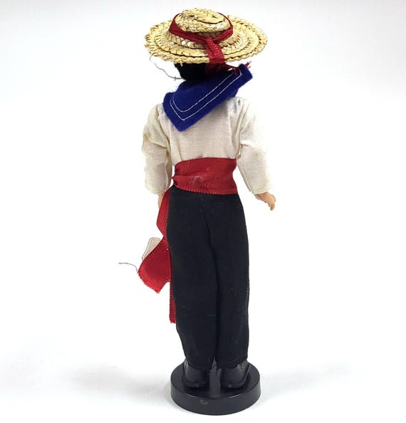 ヴィンテージ エロス お土産人形 7.5インチ ゴンドラ乗り フィレンツェ