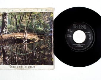 Peter Koelewijn – De Sprong In Het Duister / Klop't Af 7" Vinyl NM/VG AT764