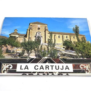Libretto di cartoline d'epoca La Cartuja Granada Spagna
