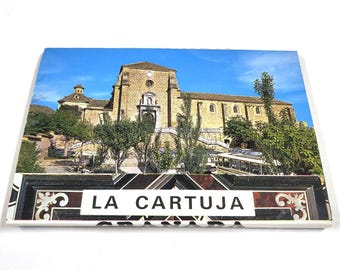 Vintage La Cartuja Granada Postcard Booklet Spain