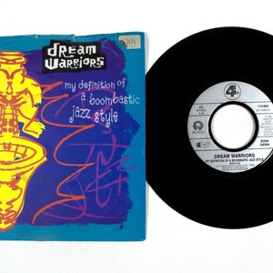Dream Warriors – My Definition Of A Boombastic Jazz Style 7&quot; Vinyl VG+/G