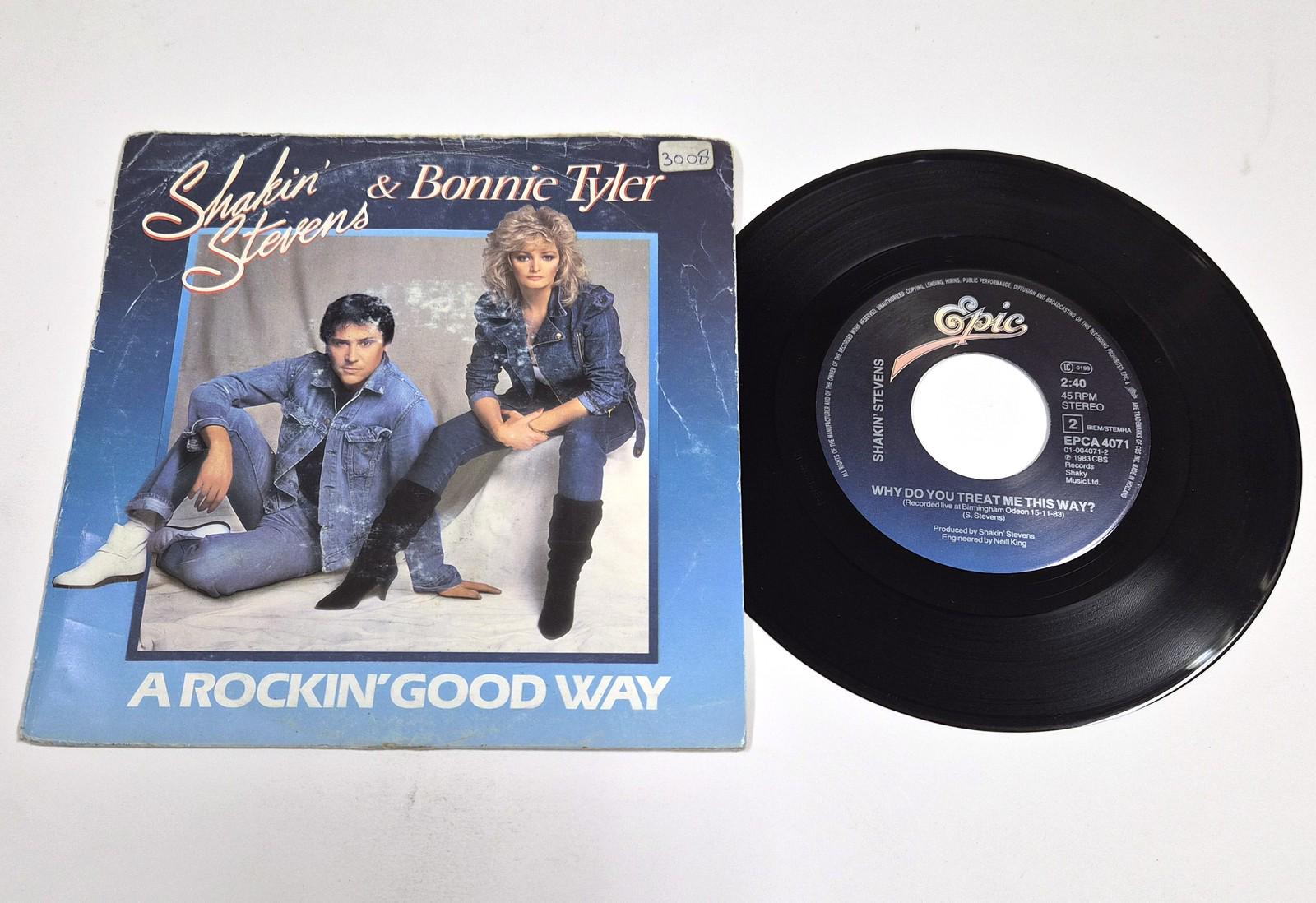 Buy Shakin' Stevens & Bonnie Tyler – A Rockin' Good Way – 7