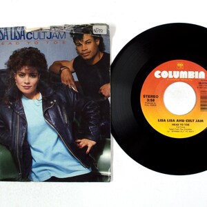 Lisa Lisa And Cult Jam – Head To Toe / You&#39;ll Never Change 7&quot; Vinyl NM/G