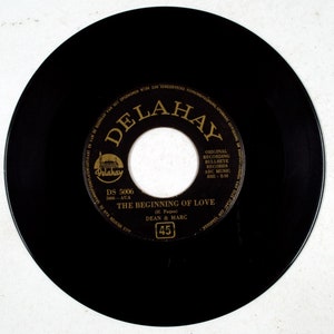 Dean & Marc – The Beginning Of Love / Cry 7" Vinyl VG