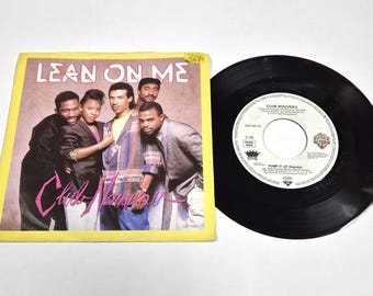 Club Nouveau – Lean On Me – 7" Vinyl – 1986 Warner Bros – VG+