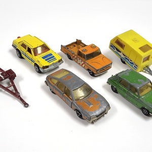 Vintage Majorette Toy Car Lot Diecast