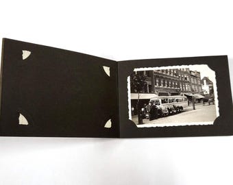 Vintage 1932 Motor Bus Photographs Real Photo Lot Europe – 13 pcs