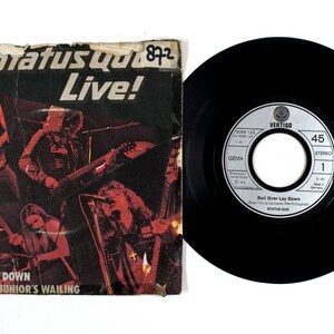 Status Quo – Live! Vinile 7&quot; NM/P