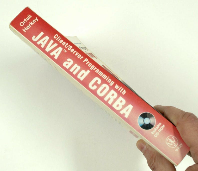 Client/Server With Programming Java And Corba No CD-Rom 1997 Vintage Book AG617 image 2