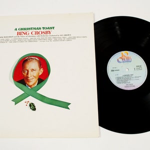 Bing Crosby – A Christmas Toast 12&quot; Vinyl NM/VG+