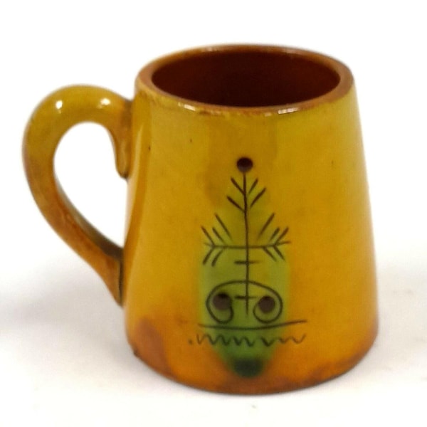 Vintage Markslas Keramikas Mini Mug Stein 5.5cm Ceramic