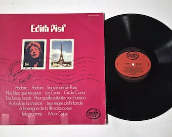 SPレコード　Chansons de Paris Columbia 5枚 Vintage Vinyl, 10” - Edith Piaf, Chansons Parisiennes, Columbia F