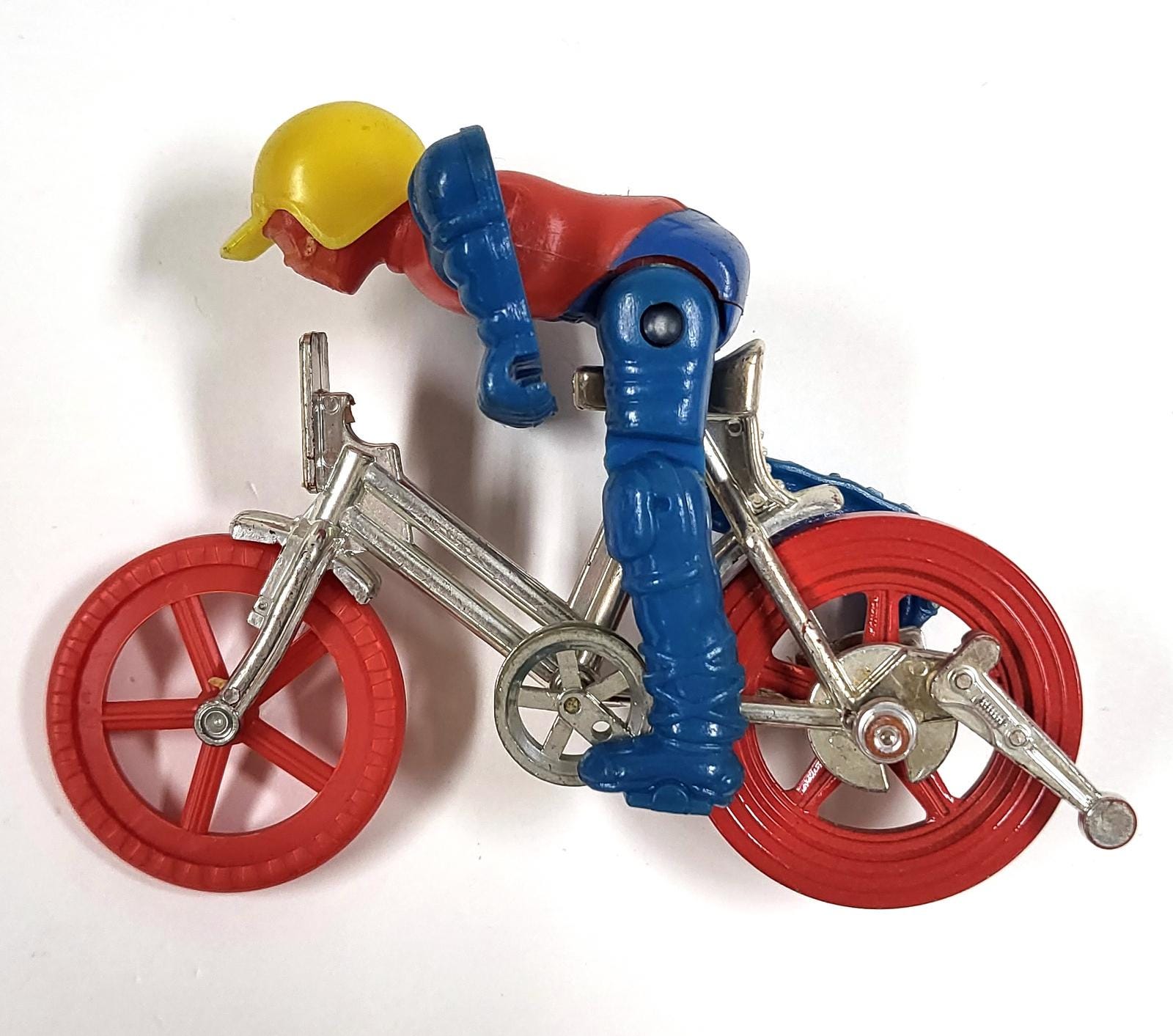 Vintage Tomy Japan BMX Bicycle Racer Ripcord Figure Toy - Etsy