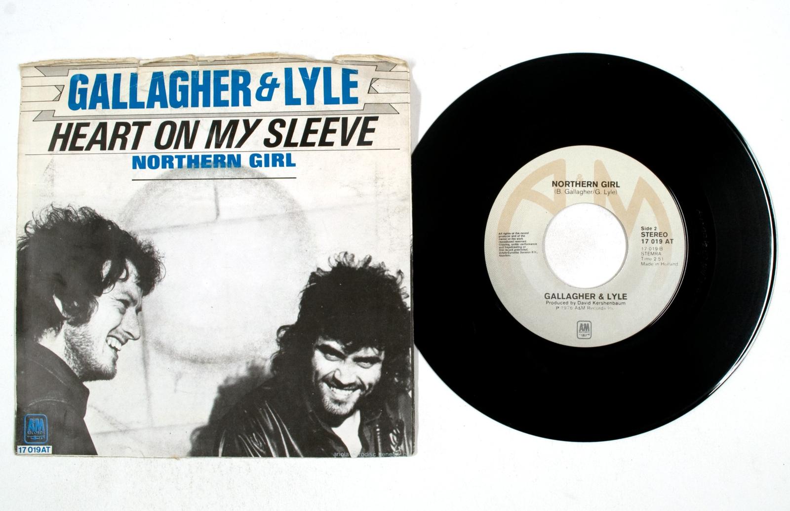 Gallagher & Lyle – Heart on My Sleeve / Northern Girl – 7