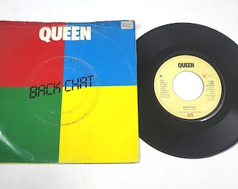 Queen – Back Chat / Staying Power – 7" Vinyl – 1982 – VG+