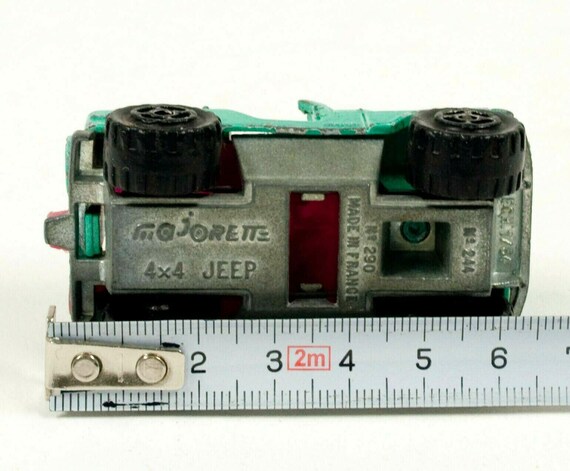 Rare Majorette 3016 Jeep Cj7 Renegade Édition Spécial Paris Dakar 1988 Ech 1/32