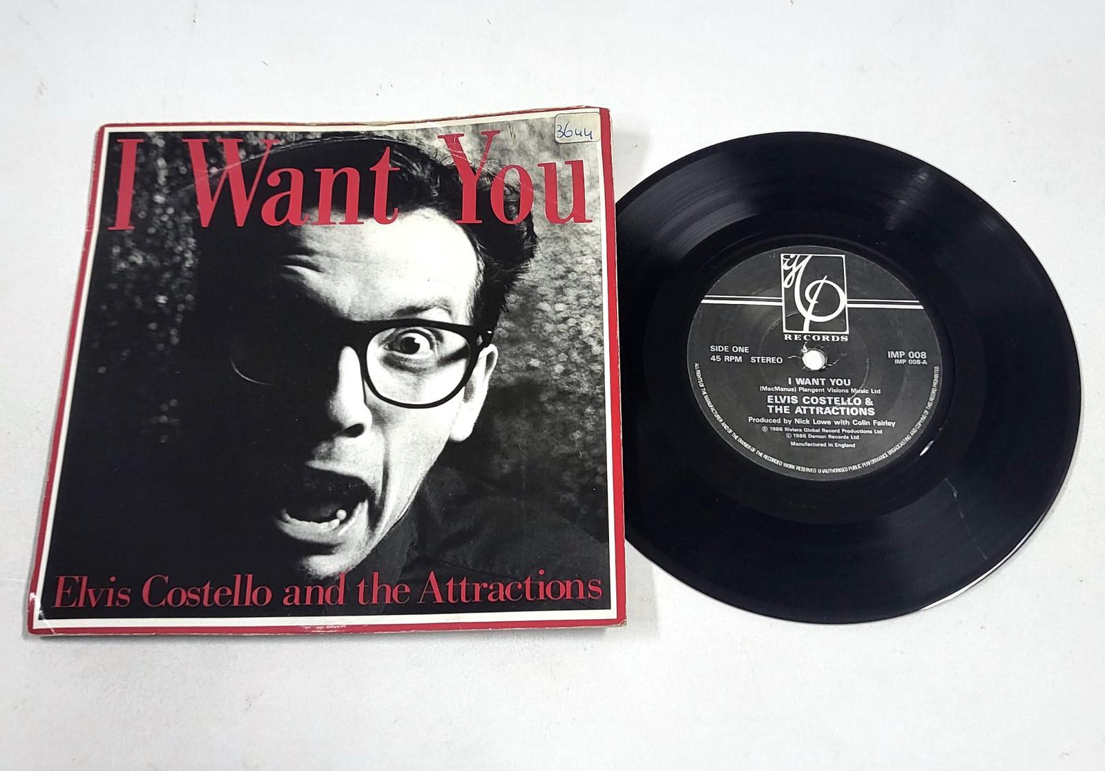 Elvis Costello the Attractions – I Want You – 7