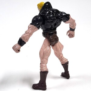 Vintage Tombstone Action Figure: Spider-Man Villain Knockoff, 1990s Bootleg Collectible image 7