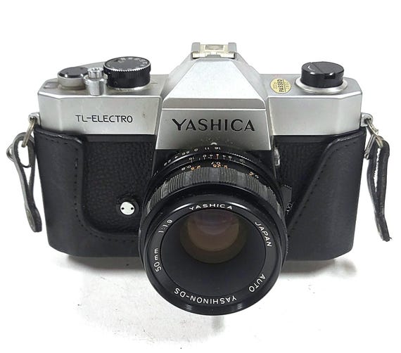 Vintage Yashica Tl-electro 35mm SLR Film Camera - Etsy Israel